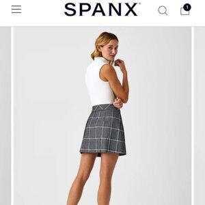 NWT SPANX AirEssentials Sleeveless Mock Neck Top